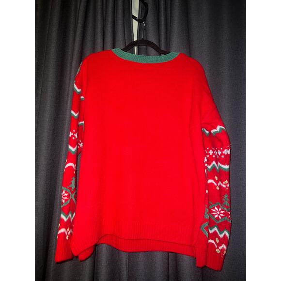 Ugly Christmas Sweater Xmas Size Medium - Picture 3 of 3